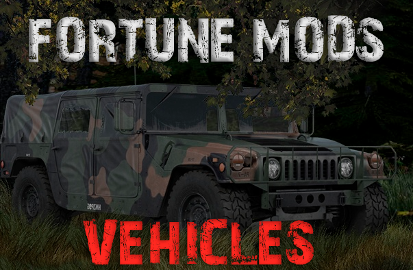 Fortune Mods - Cars & Tanks & Vehicle pack